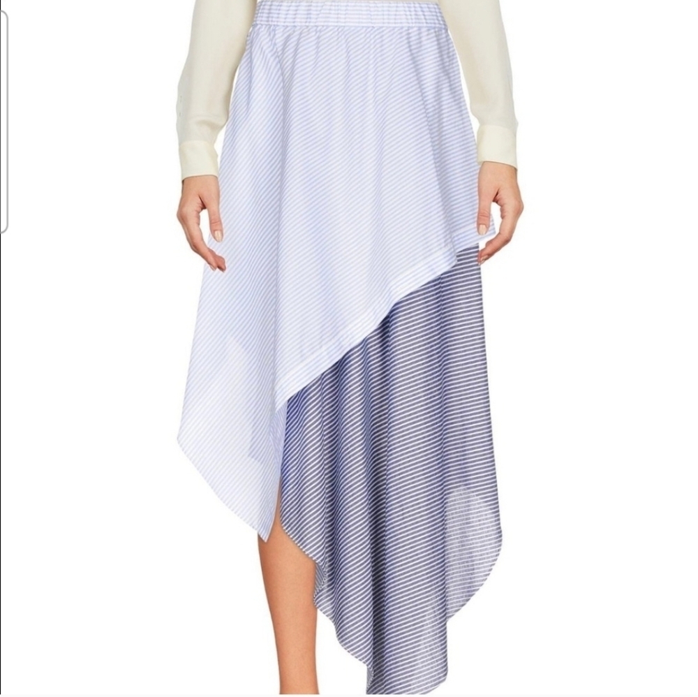 Opening Ceremony Cody Striped Asymmetrical Skirt Size Medium